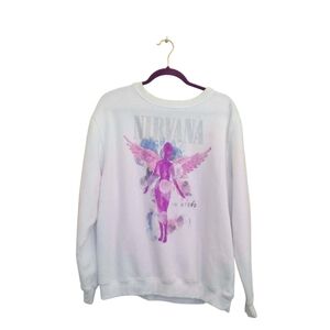 NIRVANA IN UTERO CREWNECK SWEATER